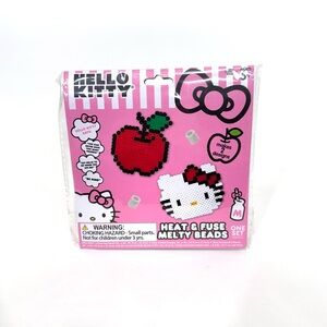 Hello Kitty Heat & Fuse Melty Beads Craft One Set/Two Designs New Nwt